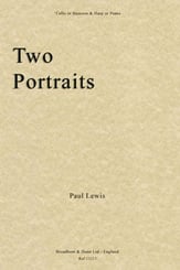 Two Portraits Cello or Basson with Harp or Piano cover